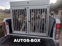 Caisse de transport AUTOS-BOX dans un pick-up 2 portes + 1 tiroir